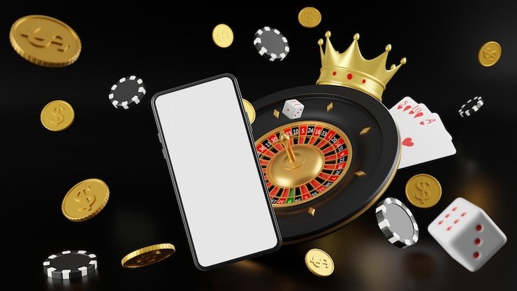 Pengguna memasang taruhan olahraga menggunakan smartphone di platform dewi4d